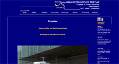 Desktop Screenshot of heli-service-triet.ch